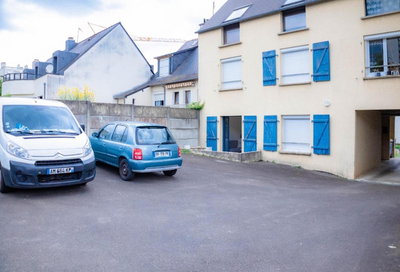 Superbe Appartement Avec Parking Prive Et Entree Autonome Rennes Exterior foto